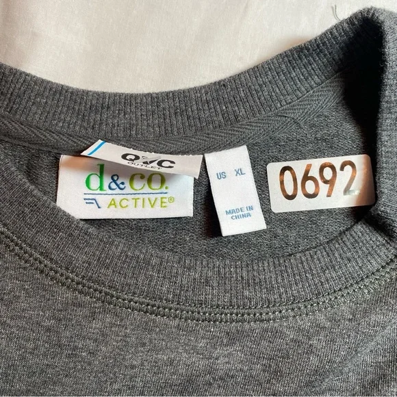 Denim & Co long sleeve tunic XL - Picture 4 of 5